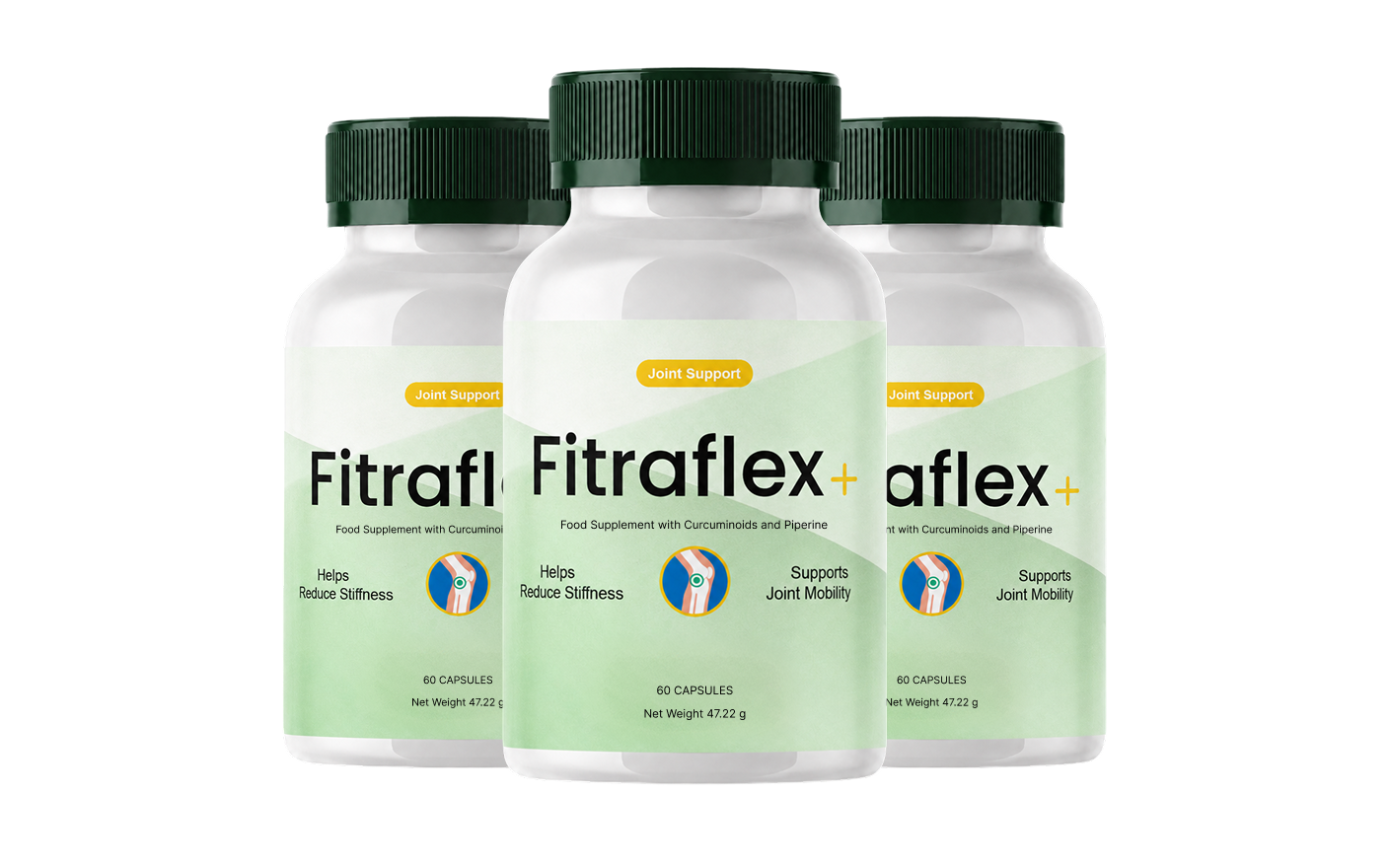 Fitraflex+ kosttilskudd med gurkemeie
