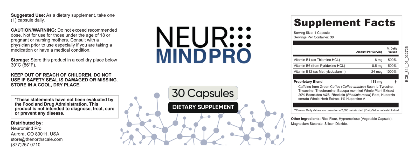 NeuroMind Pro bottle