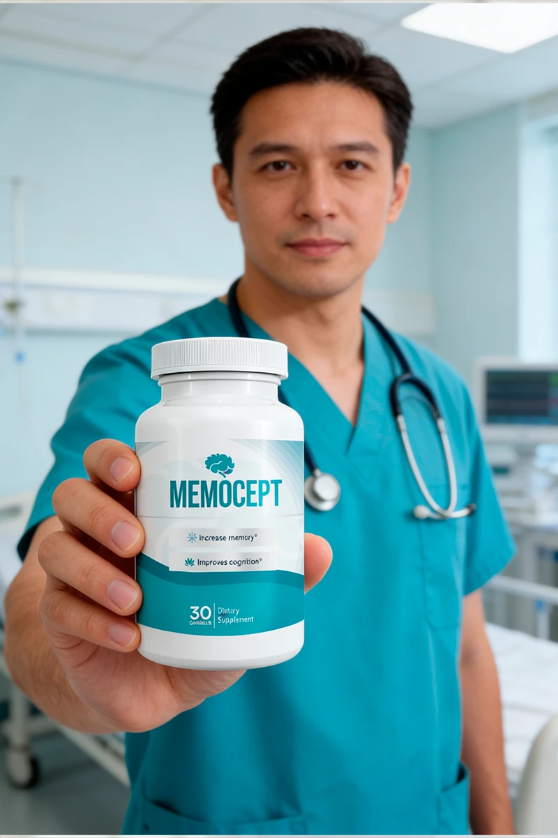 Memocept supplement bottle