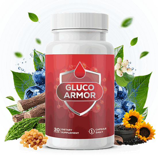 Gluco Armor bottle