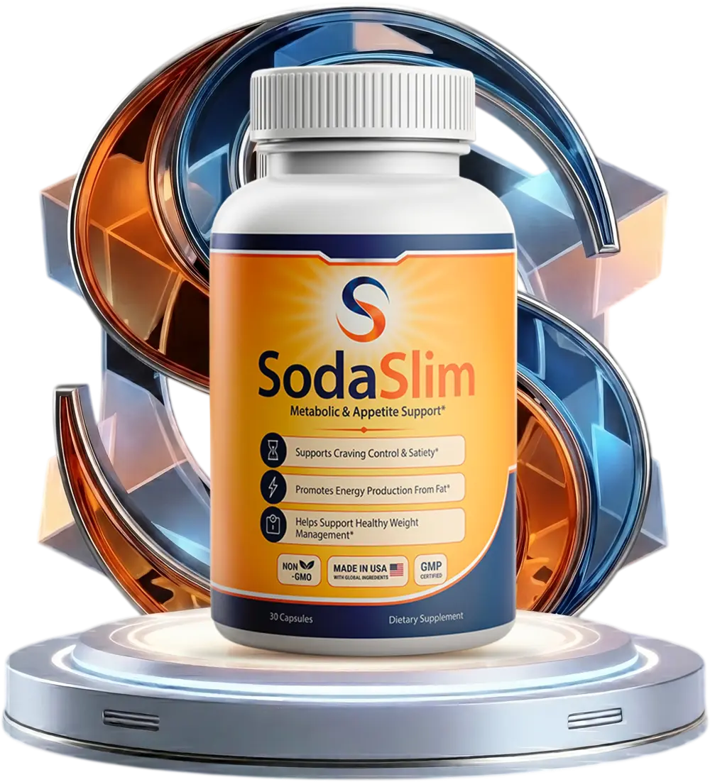 SodaSlim weight management supplement bottle