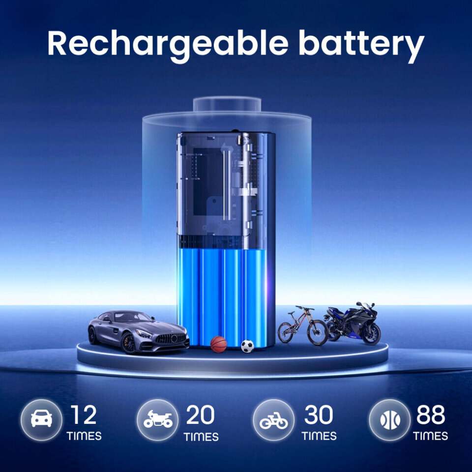 InflatoPro rechargeable battery