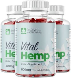 Vital Hemp Gummies 3 Bottles