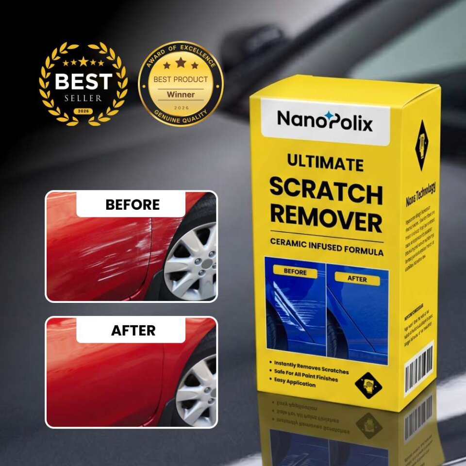 NanoPolix nano cloth used on a car door