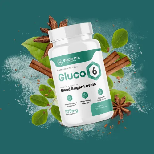 Gluco6 bottle