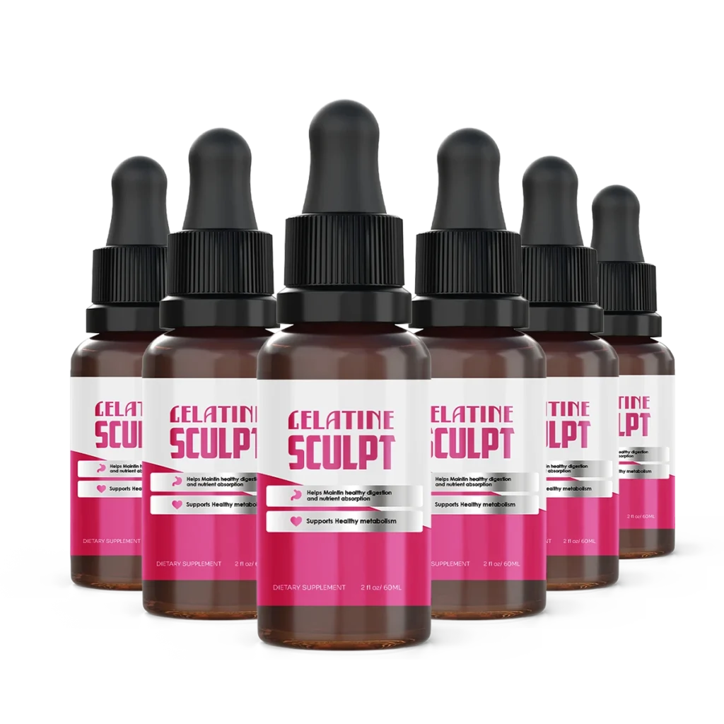 GelatineSculpt 6 Bottles