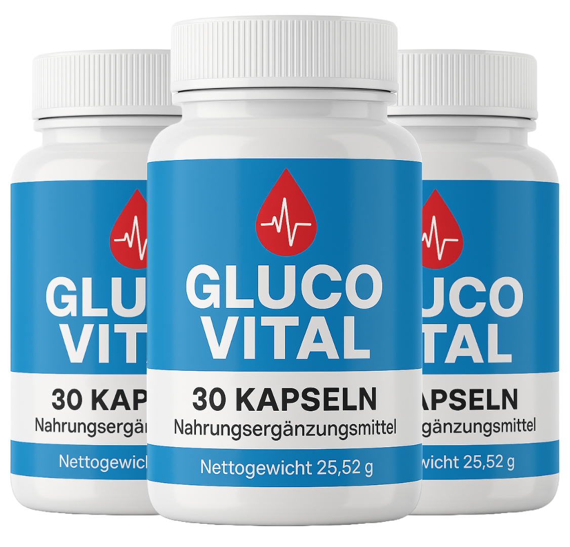 3 Flaschen Gluco Vital