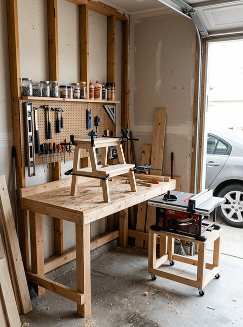 Small workshop woodworking