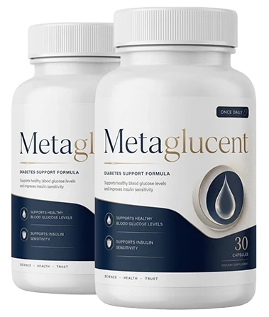 Metaglucent blood sugar support supplement bottle