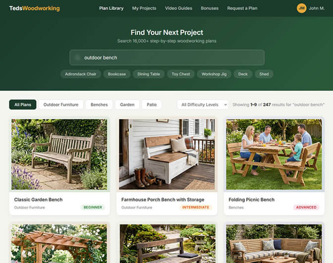 Search woodworking plans