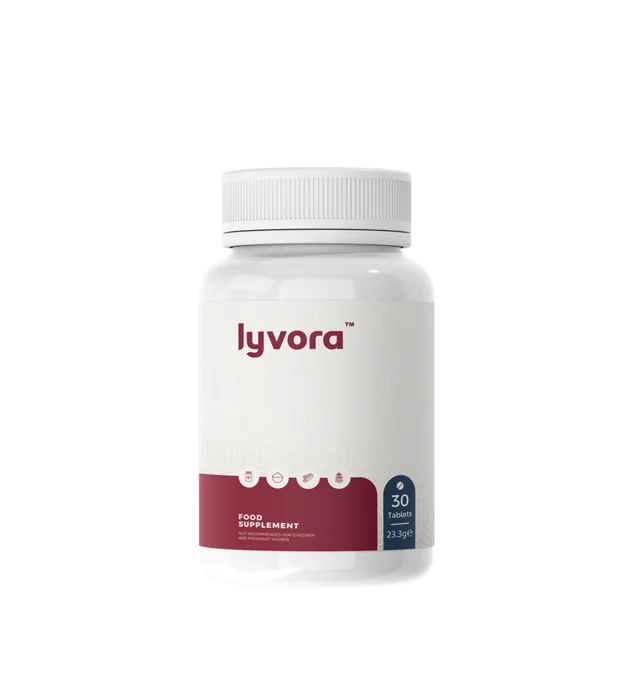 Lyvora supplement bottle
