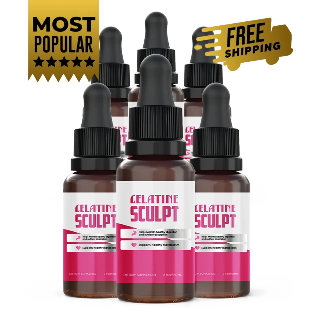 Gelatine Sculpt bottles