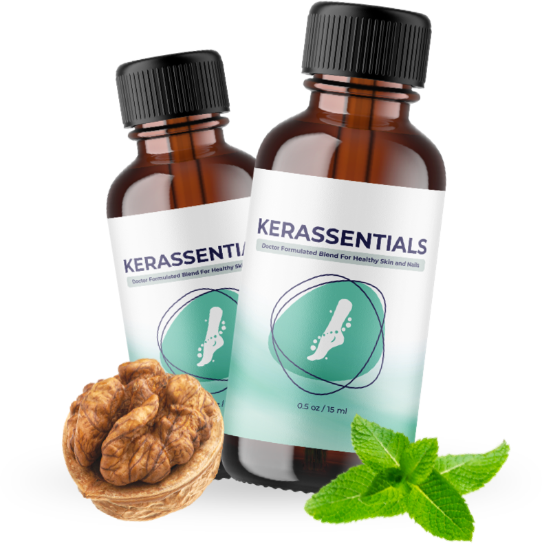 Kerassentials nail oil bottles