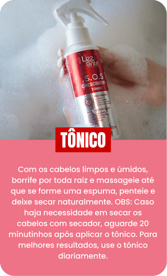 Tônico S.O.S Crescimento