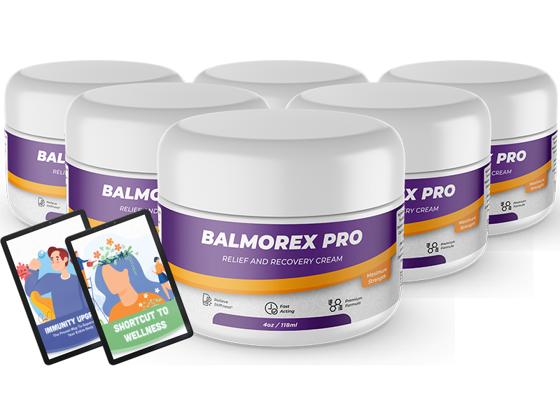 6 jars of Balmorex Pro