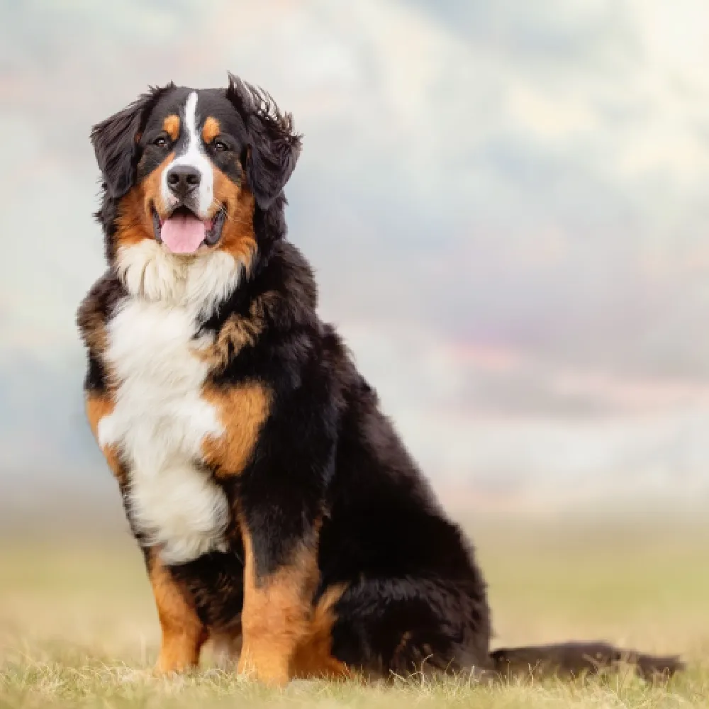 Imagem da raça Bernese