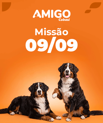Imagem banner ative as missões e ganhe mais pontos amigo cobasi
