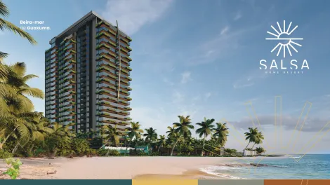 Apartamento Frente Mar com 254m no Edifcio Salsa Home Resort