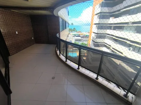 Apartamento com vista Mar - 3 Sutes - Varanda - Edf. San Diego - Jatiuca