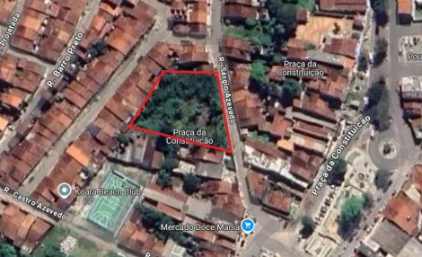 Terreno no Centro de Coruripe com 1911m.