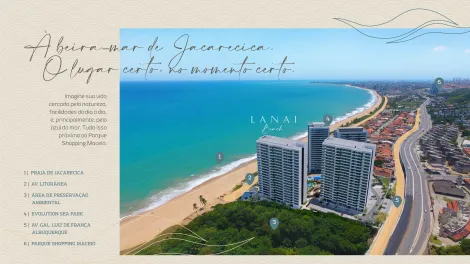 Apartamento Beira-Mar  venda com 3 Quartos na Torre Makani no LANAI BEACH