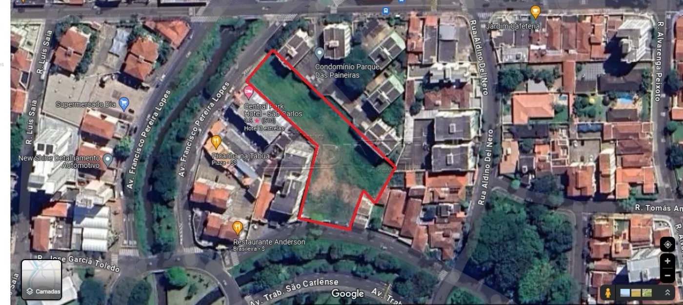 Terreno / Área em São Carlos , Comprar por R$9.077.319,00