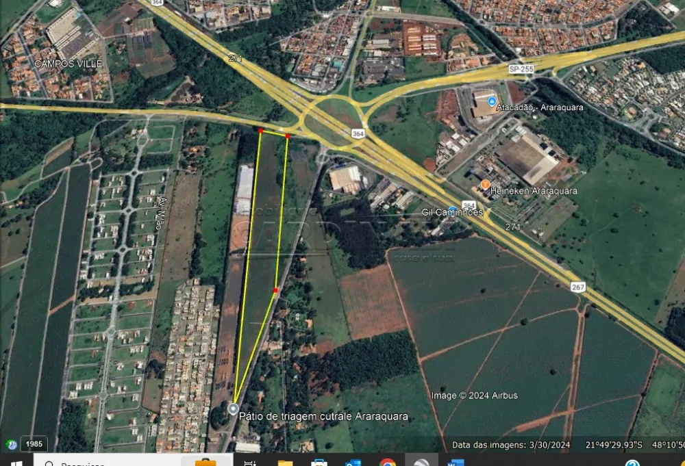 Terreno / Área em Araraquara Alugar por R$15.000,00