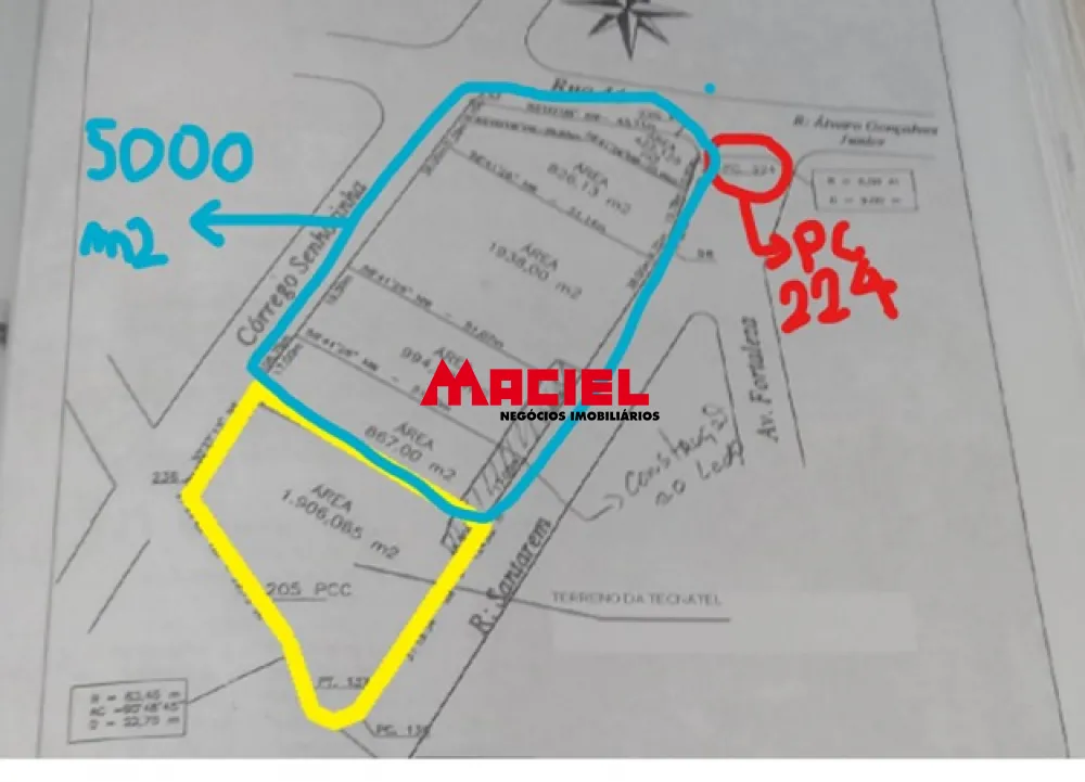 Comprar Terreno / &Aacute;rea em S&atilde;o Jos&eacute; dos Campos R$ 3.800.000,00 - Foto 2