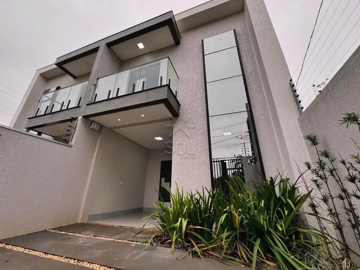 Sobrados novos à venda no Residencial Nevada - Foz do Iguaçu/PR