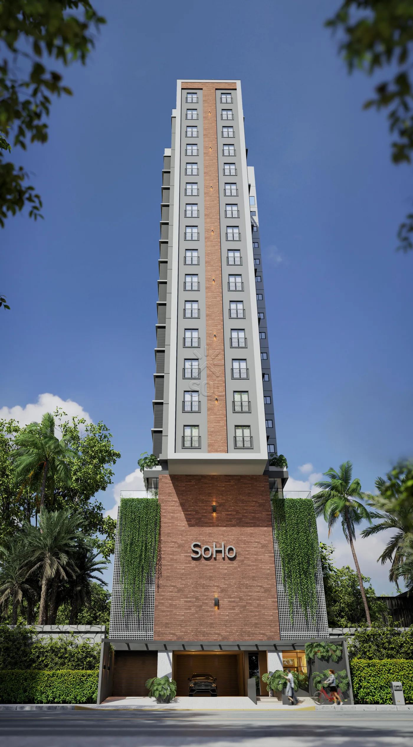 Edifício Soho - Apartamentos de alto padrão no Centro de Foz do Iguaçu.