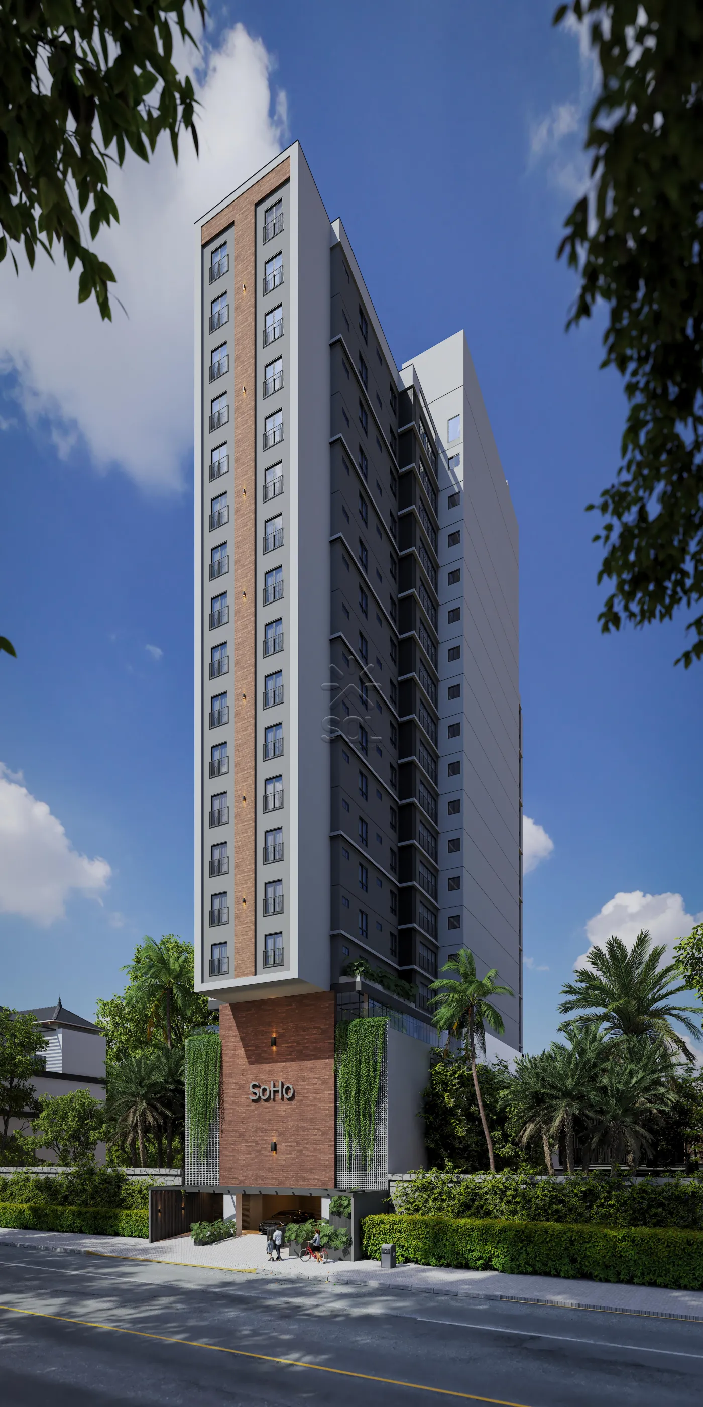 Edifício Soho - Apartamentos de alto padrão no Centro de Foz do Iguaçu.