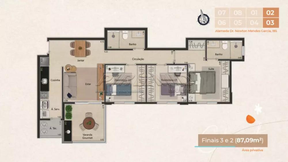 Comprar Apartamento / Lan&ccedil;amento em Ribeir&atilde;o Preto R$ 746.000,00 - Foto 1