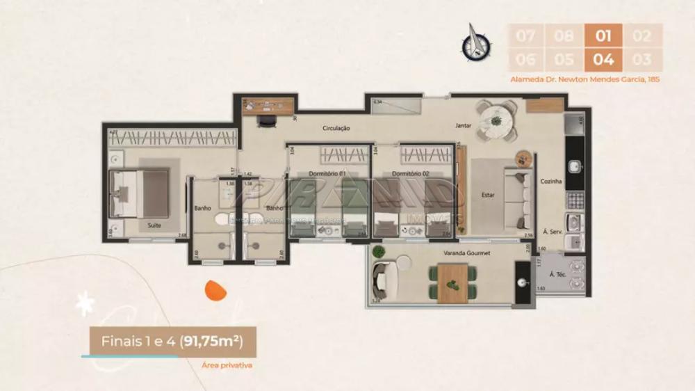 Comprar Apartamento / Lan&ccedil;amento em Ribeir&atilde;o Preto R$ 768.000,00 - Foto 1