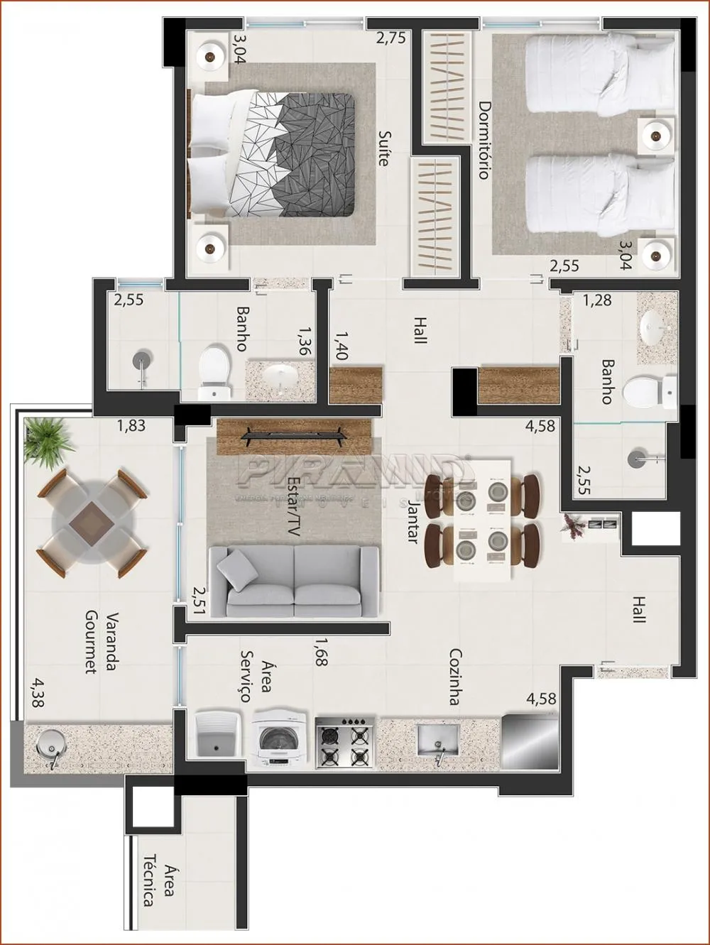 Comprar Apartamento / Padr&atilde;o em Ribeir&atilde;o Preto R$ 340.000,00 - Foto 6
