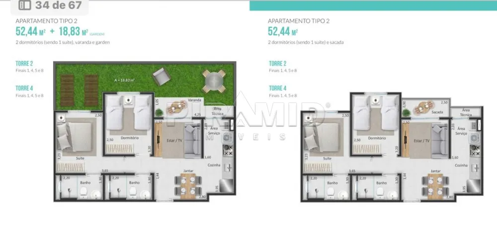 Comprar Apartamento / Lan&ccedil;amento em Ribeir&atilde;o Preto R$ 336.275,00 - Foto 6