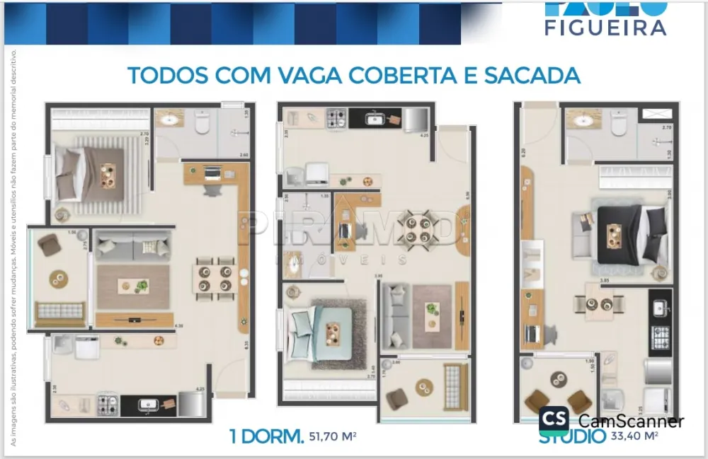 Comprar Apartamento / Lan&ccedil;amento em Ribeir&atilde;o Preto R$ 345.000,00 - Foto 1