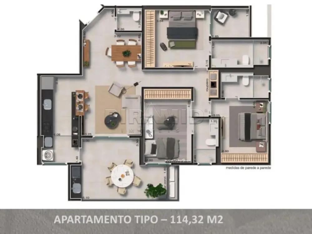 Comprar Apartamento / Lan&ccedil;amento em Ribeir&atilde;o Preto R$ 967.000,00 - Foto 1