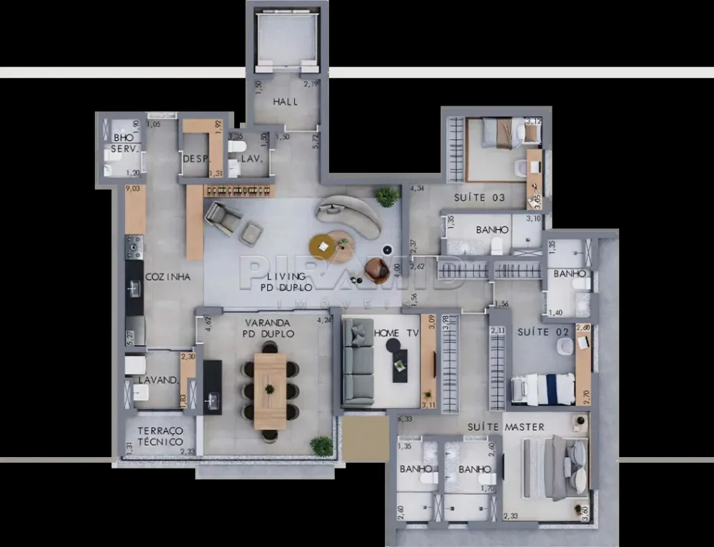 Comprar Apartamento / Lan&ccedil;amento em Ribeir&atilde;o Preto R$ 1.405.890,00 - Foto 9