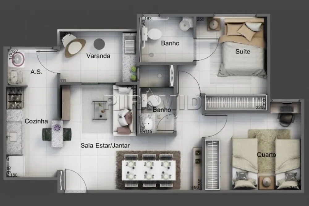 Alugar Apartamento / Padr&atilde;o em Ribeir&atilde;o Preto R$ 1.400,00 - Foto 18