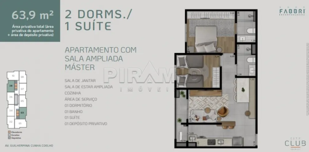 Comprar Apartamento / Lan&ccedil;amento em Ribeir&atilde;o Preto R$ 499.901,70 - Foto 6
