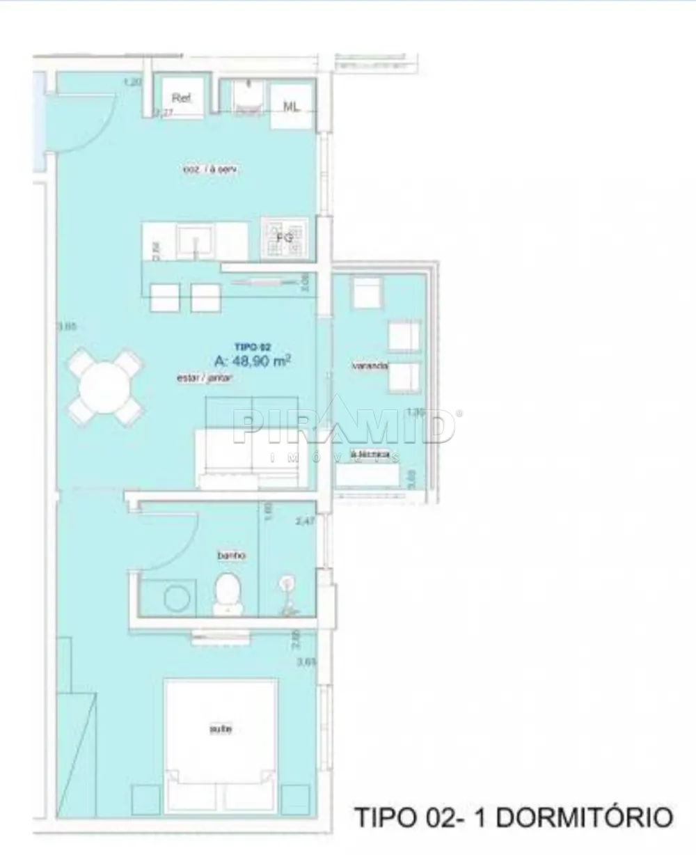 Comprar Apartamento / Lan&ccedil;amento em Ribeir&atilde;o Preto R$ 242.075,00 - Foto 2